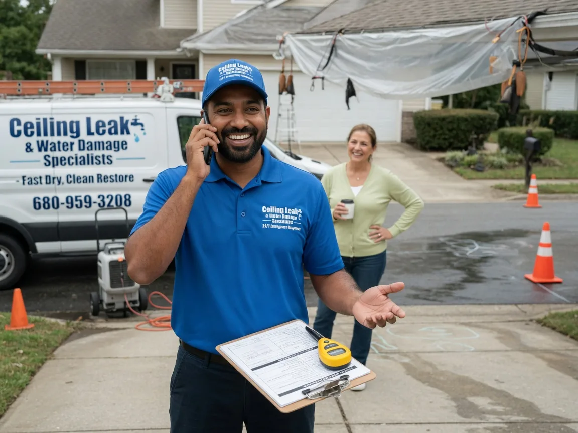Ceiling Leak Cleanup Adrian, MN FAQs